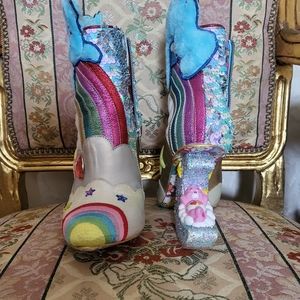 Irregular Choice Care Bears boots